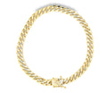 Thick Miami Cuban Link 7mm Chain Anklet (E85)